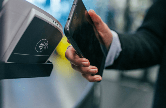 Contactless payment by phone