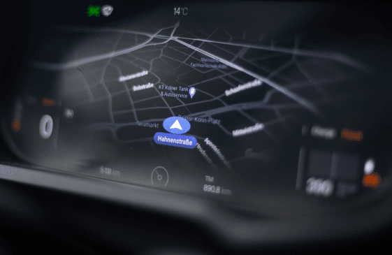 Gps screen